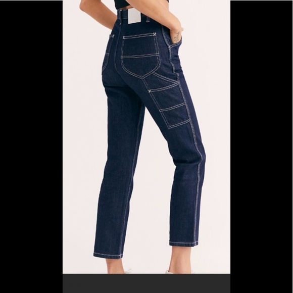 Lee Denim - NWT Lee Vintage Modern High Rise Dungaree Ankle Carpenter Jeans